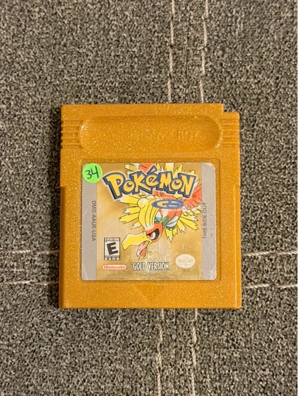 Pokémon Gold for Nintendo Gameboy Color